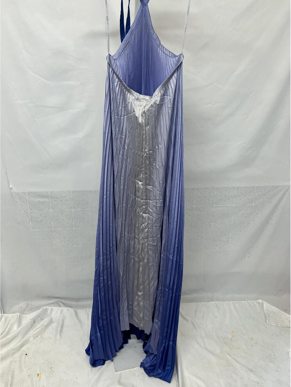 L'IDEE Deesse Gown in Ocean blue maxi - Picture 9 of 11